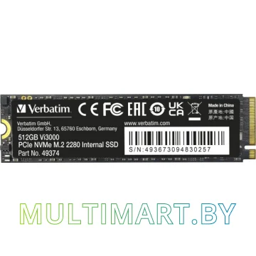 SSD диск Verbatim Vi3000 512GB (49374)